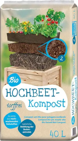 Universal Bio Hochbeet-Kompost 40 Liter