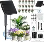 Solar Bewässerungssystem, 2026 Solar Automatische BewäSserung für 15 Topfpflanzen, Automatisches ...