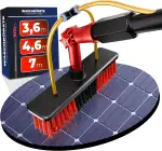 BoomDing Teleskop Waschbürste | 3,6 Meter lang aus Aluminium | Perfekt als Wintergarten Reinigung...