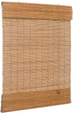 Ventanara® Raffrollo Bambus Bambusraffrollo Rollo inkl Montaematerial (braun, 100 x 160 cm)