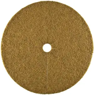 HaGa® Kokosscheibe – XL Ø60cm – Winterschutz für Topfpflanzen – Kübelabdeckung – Frostschutz – 100% Naturprodukt