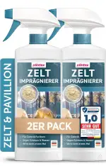 PLINTEX® Zelt & Pavillon Imprägnierung 2x580ml - Imprägnierspray für Zelte, Markisen, Sonnenschir...