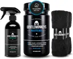GENTLEMONKEYS Cockpitpflege Auto (500ml) + 45er Pack Nasstücher • Innenraumreiniger für Reinigung...