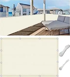 Balkon-Sicht-Schutz Ohne Bohren Wetterfest Balkon-Verkleidung Balkonabdeckung Ba