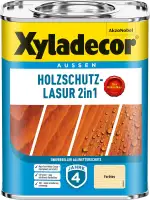 Xyladecor Holzschutz-Lasur 2in1, Universeller Allwetter-Schutz – Der Klassiker, Farblos, 750 ml