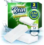 2,5X längere Lebensdauer | Schmutzradierer Schwamm PRO 2 Stück - Radierschwamm | extra langlebige...