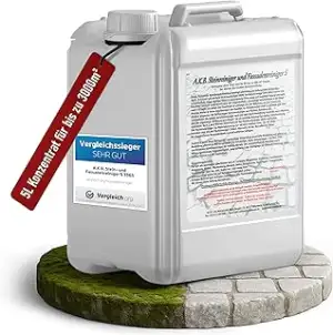 A.K.B. Steinreiniger und Fassadenreiniger S Konzentrat - 5L für 3000m² - Grünbel