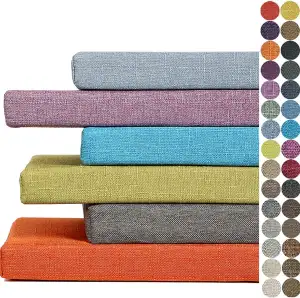 Pcevathiy Bankkissen Bankauflage Nach Maß Sitzkissen, Benutzerdefinierte Größe S