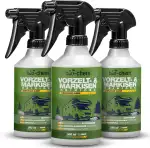 bio-chem Vorzelt- und Markisenreiniger - Ergiebiger Spezialreiniger mit Tiefenwirkung - Ideal für Markise, Vorzelt, Segel, Persenning, Pavillon, Sonnenschirm – 3x 500 ml - Made in DE