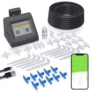 Brandson - Bewässerungssystem Smart Home – Wlan mit App Tuya Smartlife – 2,4 Ghz