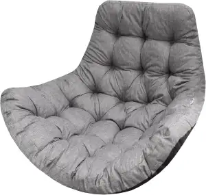 Hängesessel Kissen, Polster, Auflage für Polyrattan & Rattan Hängeschaukel, Sitz