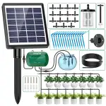 Solar Bewässerungssystem für 2024 Neuestes Automatische Bewässerungscomputer für Garten, Balkon, ...