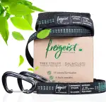 freigeist® Hängematte Befestigung | kinderleichte Hängematten Aufhängung | All Inclusive 2 Hängematte Gurte + 2 Karabiner + Transportbeutel