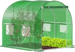 Gewächshaus Klein Foliengewächshaus - Tomatenhaus mit robuster Gewächshaus Folie