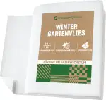 GardenGloss Gartenvlies Wintervlies Für Pflanzen Frostschutz-Vlies Pflanzen Winter, Winterschutzvlies Pflanzenvlies, Pflanzenschutzvlies Flies (1.5m x 10m)