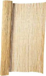 Hiss Reet® Bambus Sichtschutz, Bambusmatte I Perfekter Windschutz & Sichtschutz für Balkon, Zaun ...