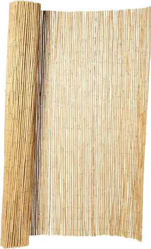 Hiss Reet® Bambus Sichtschutz, Bambusmatte I Perfekter Windschutz & Sichtschutz 