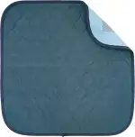 Sensalou Inkontinenz Stuhlunterlage Sitzunterlage wasserdicht waschbar 45x45 blau