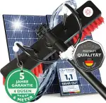 toolmacher Teleskop Waschbürste 6m [5 JAHRE GARANTIE] - Waschbürste mit Teleskopstiel - Terrassen...