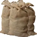 GardenMate 3X Jutesack Premium 135 cm x 65 cm aus 340gsm Jute