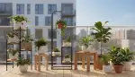 Blumenhocker: Stilvolle Akzente für den Balkon