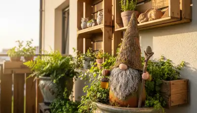Gartenzwerg auf dem Balkon: Charme neu entdeckt