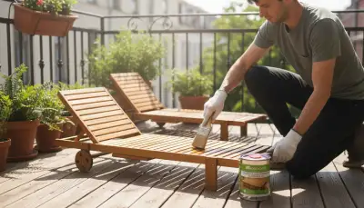 Holzmöbel auffrischen: Neuer Glanz für den Balkon