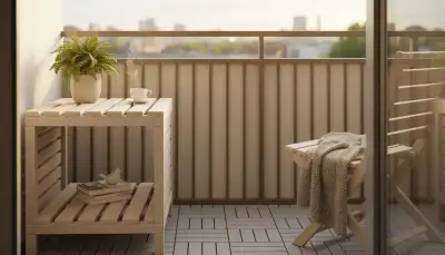 Klappmöbel: Platzwunder für jeden Balkon
