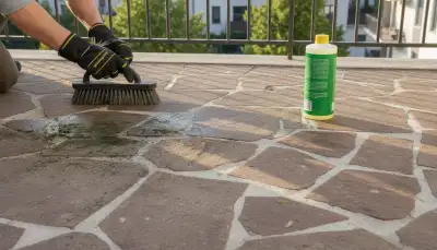Schimmel auf Balkonmöbeln sicher entfernen
