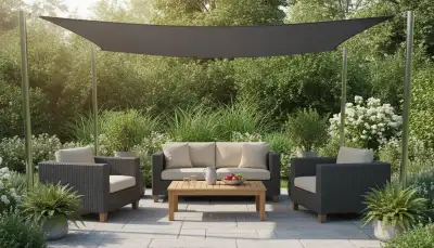 Sonnensegel: Outdoor-Oasen stilvoll beschatten