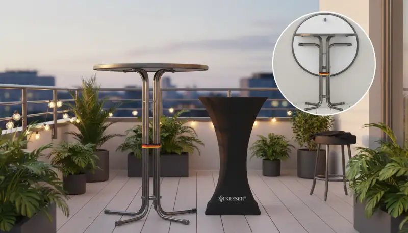 Balkon Stehtisch: Stilvoll genießen