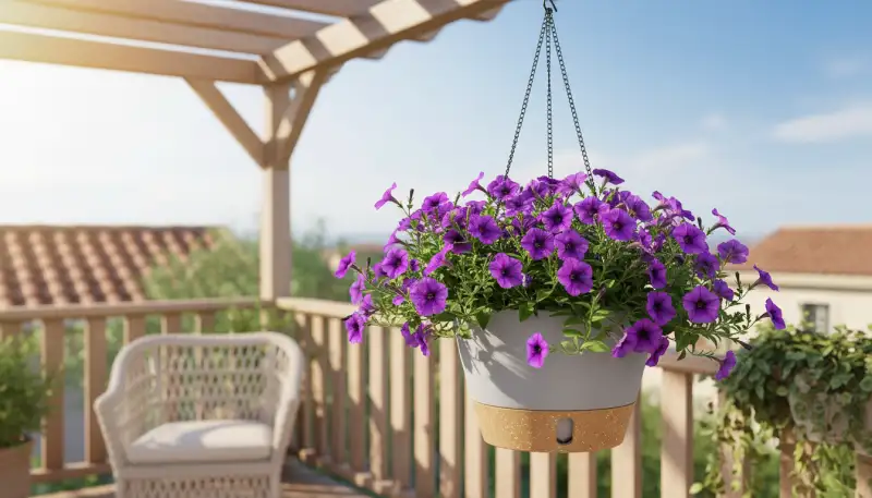 Blumenampeln gekonnt bepflanzen