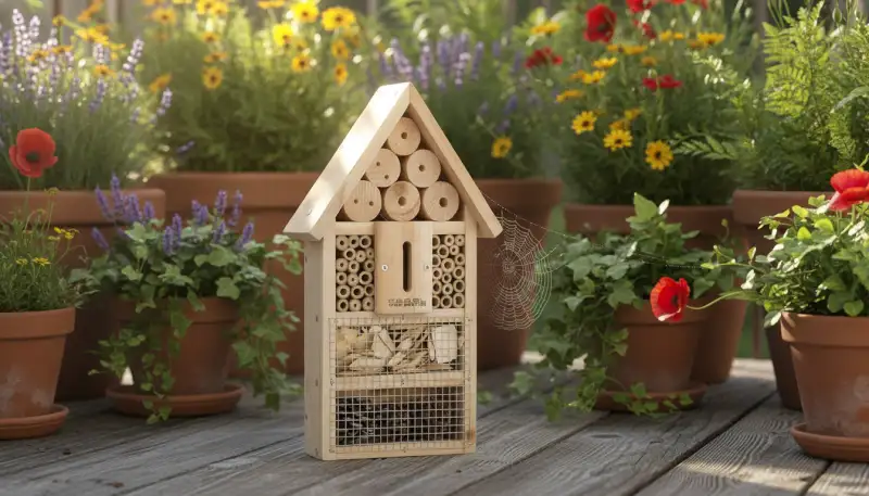 Insektenhotel richtig befüllen