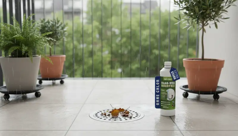 Regenablauf: Balkon vor Nässe schützen